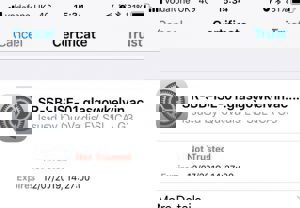 Certificate on iOS Device